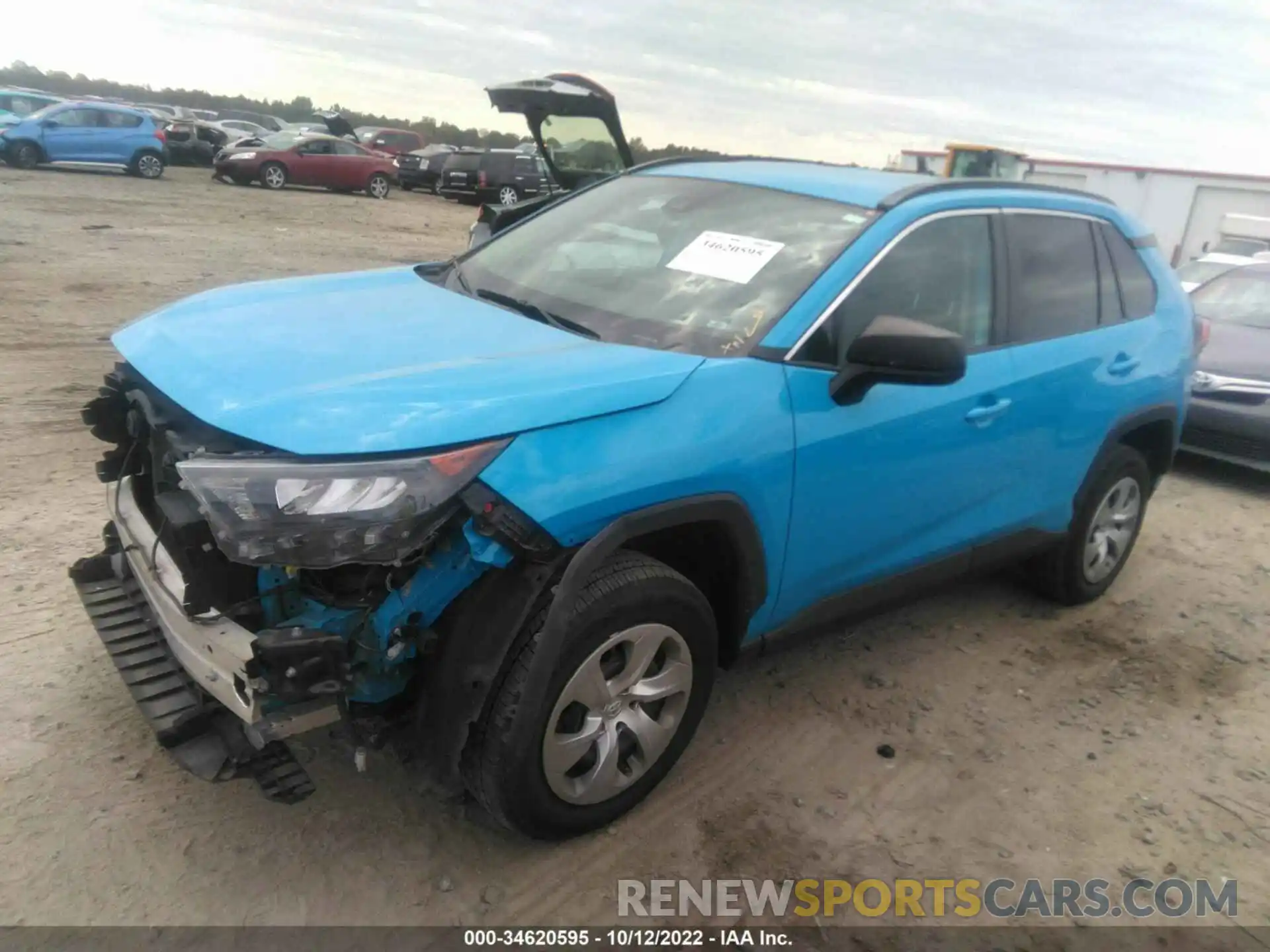 2 Photograph of a damaged car 2T3H1RFV3KW006610 TOYOTA RAV4 2019