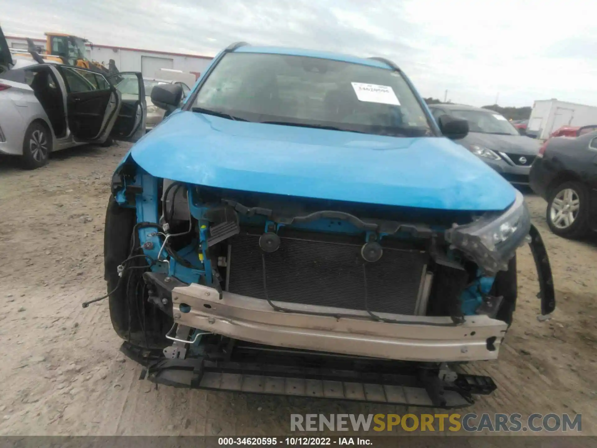 6 Photograph of a damaged car 2T3H1RFV3KW006610 TOYOTA RAV4 2019