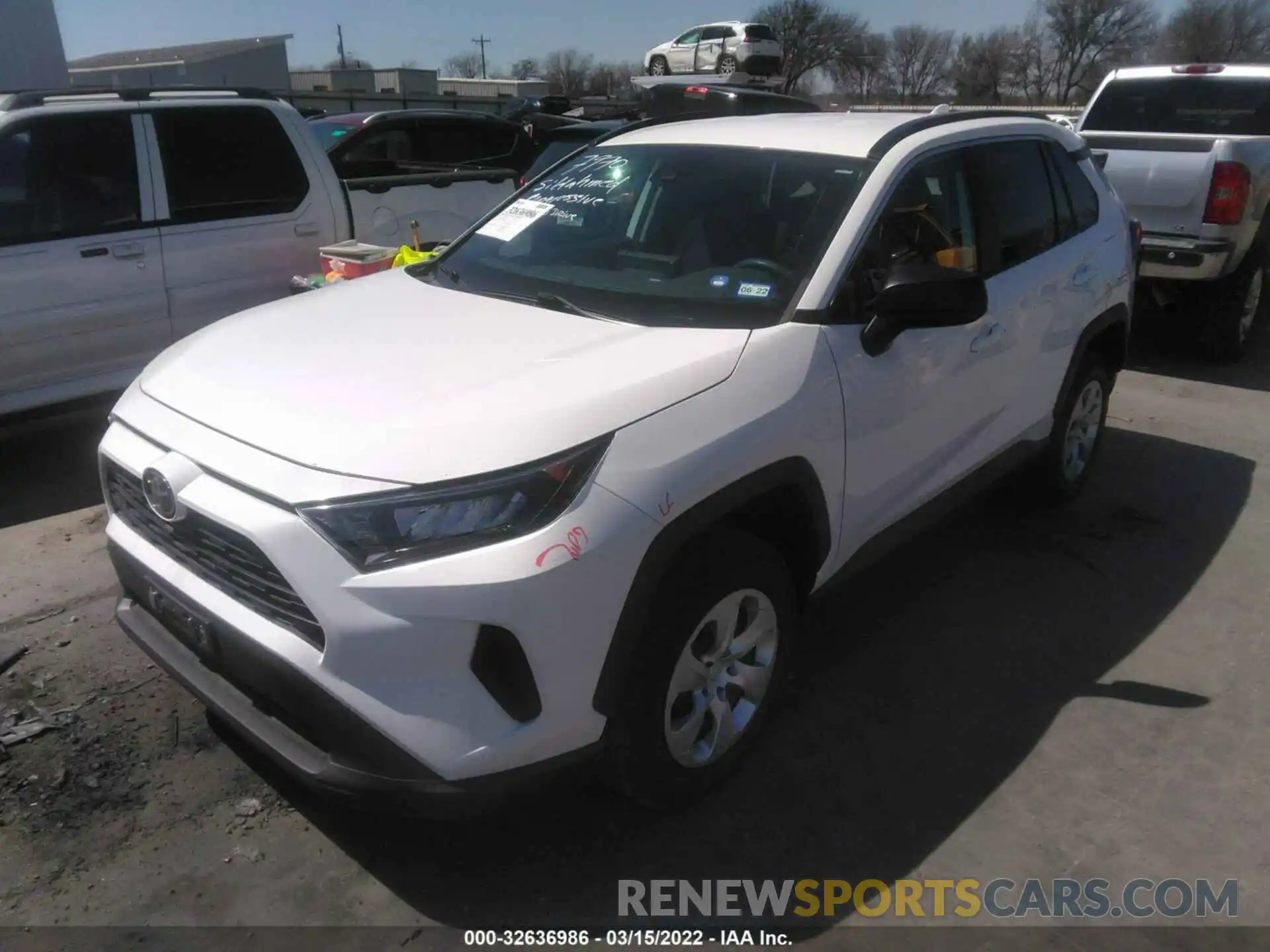 2 Photograph of a damaged car 2T3H1RFV3KW020829 TOYOTA RAV4 2019