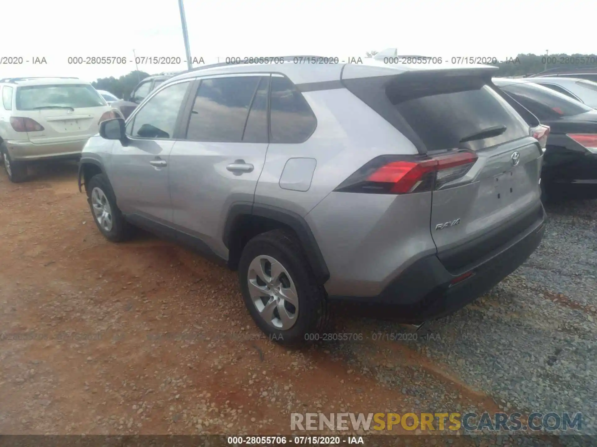 3 Photograph of a damaged car 2T3H1RFV3KW035959 TOYOTA RAV4 2019