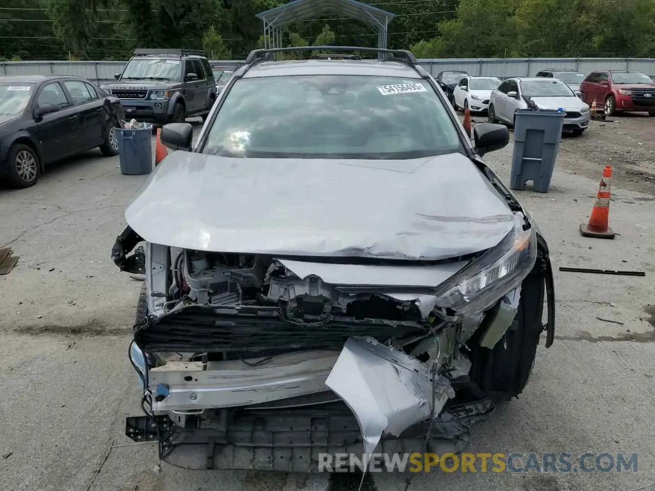 5 Photograph of a damaged car 2T3H1RFV3KW036951 TOYOTA RAV4 2019