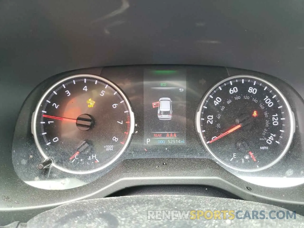 9 Photograph of a damaged car 2T3H1RFV3KW036951 TOYOTA RAV4 2019