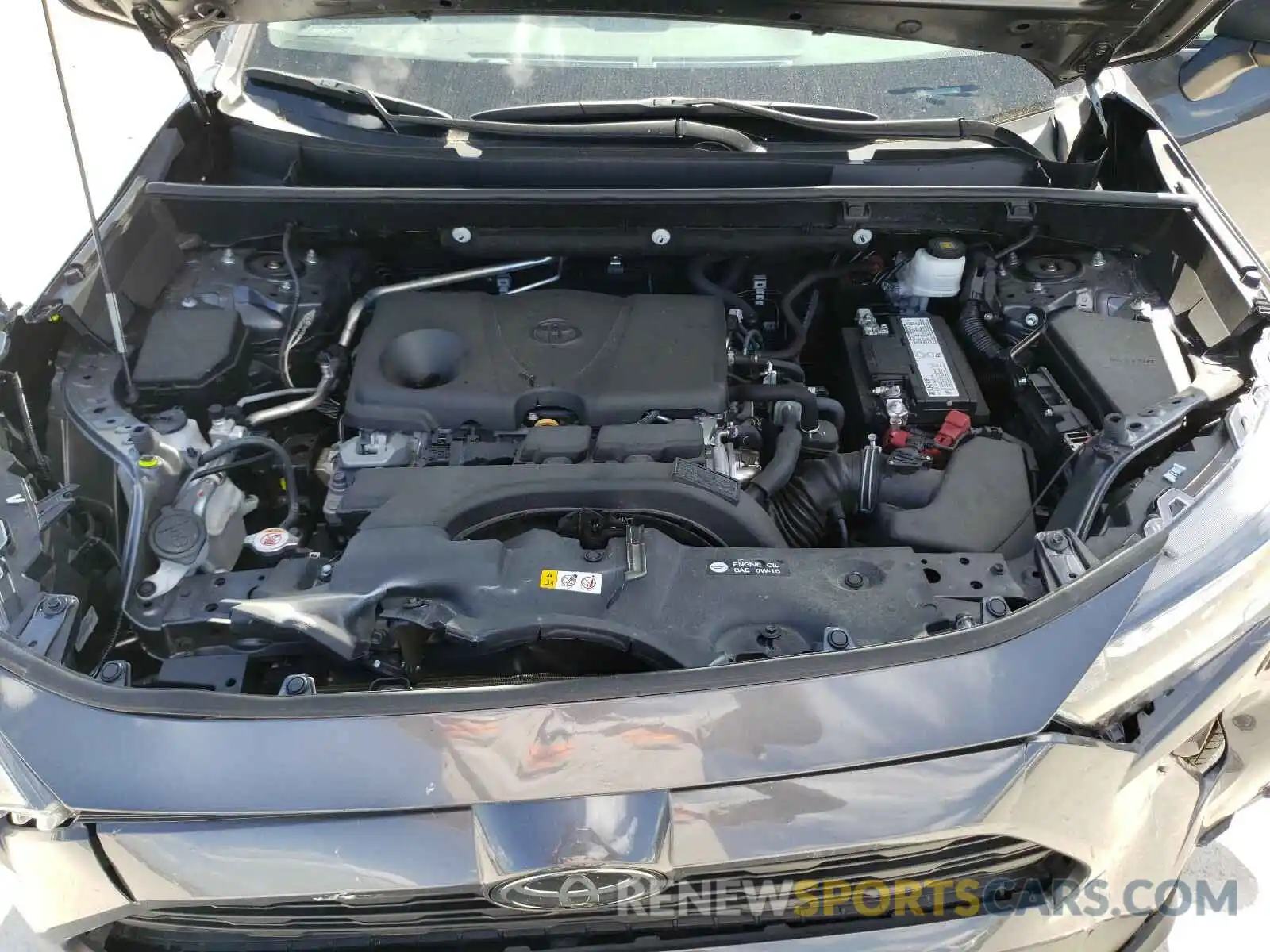 7 Photograph of a damaged car 2T3H1RFV3KW037484 TOYOTA RAV4 2019