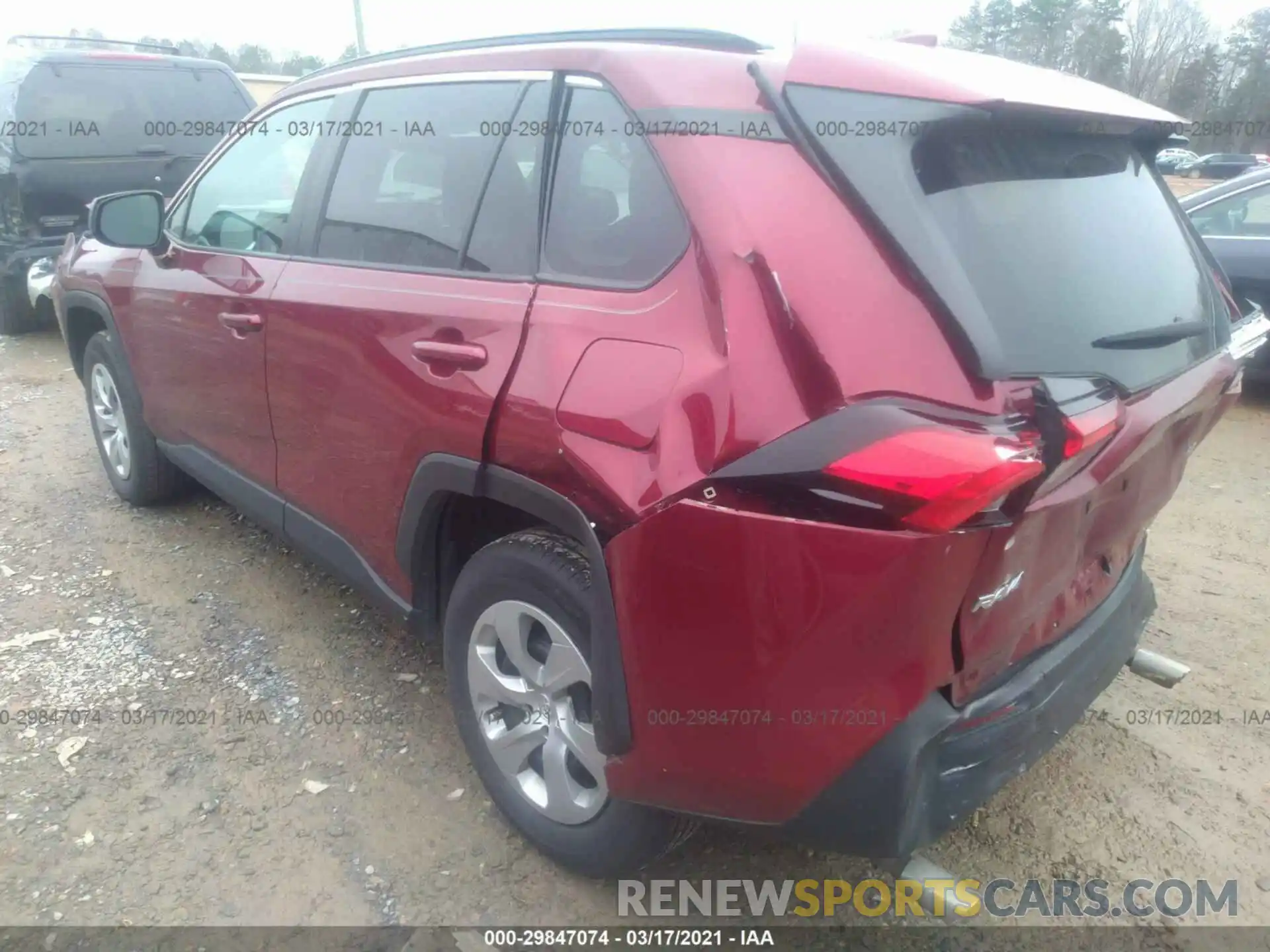 3 Photograph of a damaged car 2T3H1RFV3KW037517 TOYOTA RAV4 2019