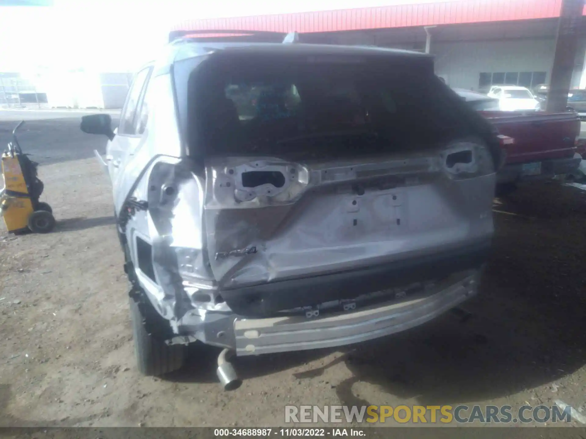 6 Photograph of a damaged car 2T3H1RFV3KW040434 TOYOTA RAV4 2019