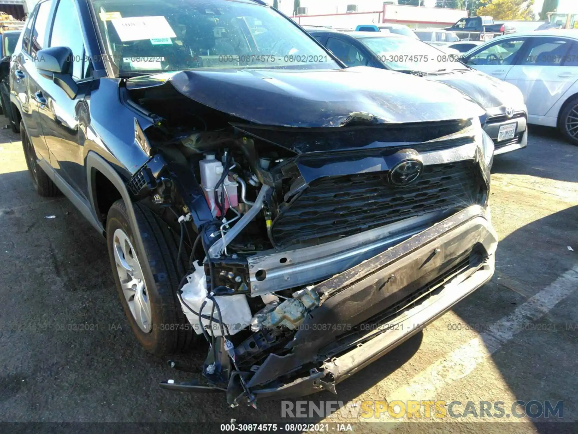 6 Photograph of a damaged car 2T3H1RFV3KW051191 TOYOTA RAV4 2019