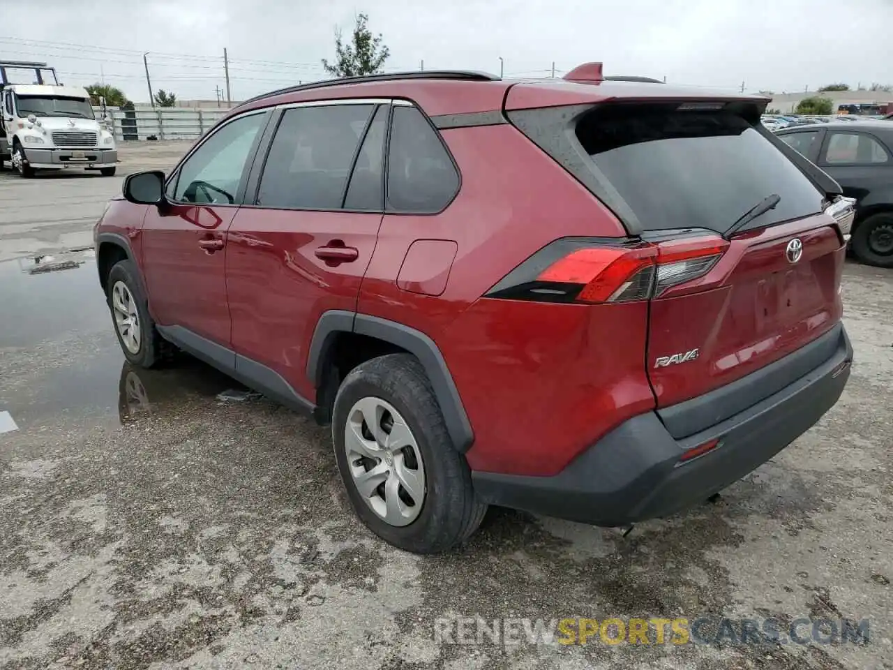 3 Photograph of a damaged car 2T3H1RFV3KW053698 TOYOTA RAV4 2019