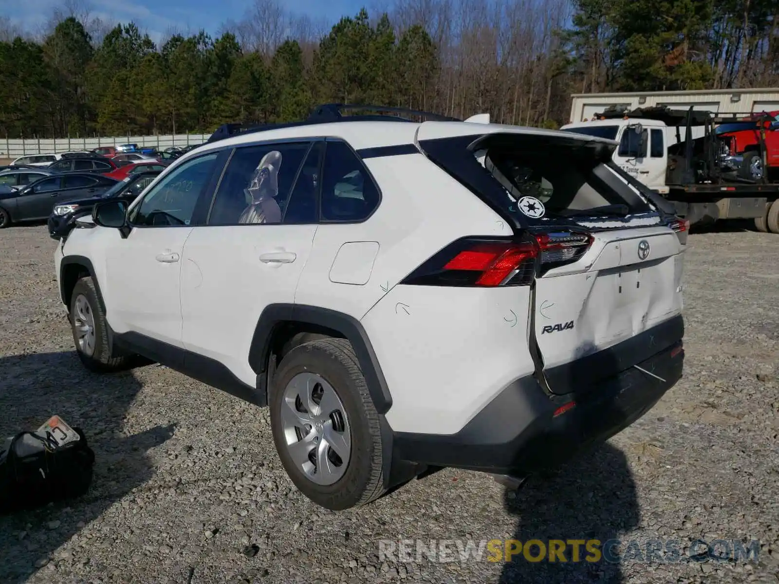 3 Photograph of a damaged car 2T3H1RFV4KC004415 TOYOTA RAV4 2019