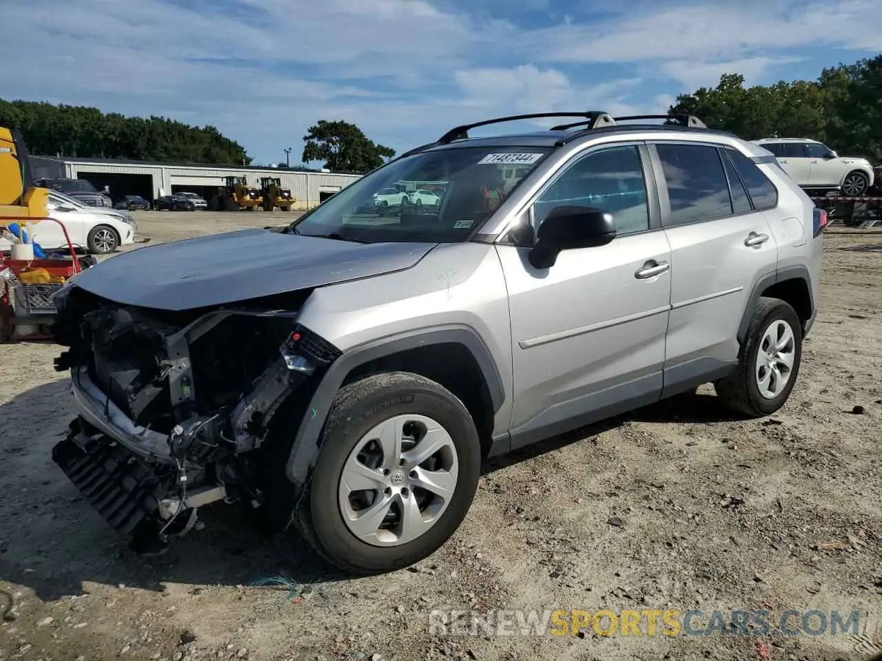 1 Photograph of a damaged car 2T3H1RFV4KC017567 TOYOTA RAV4 2019