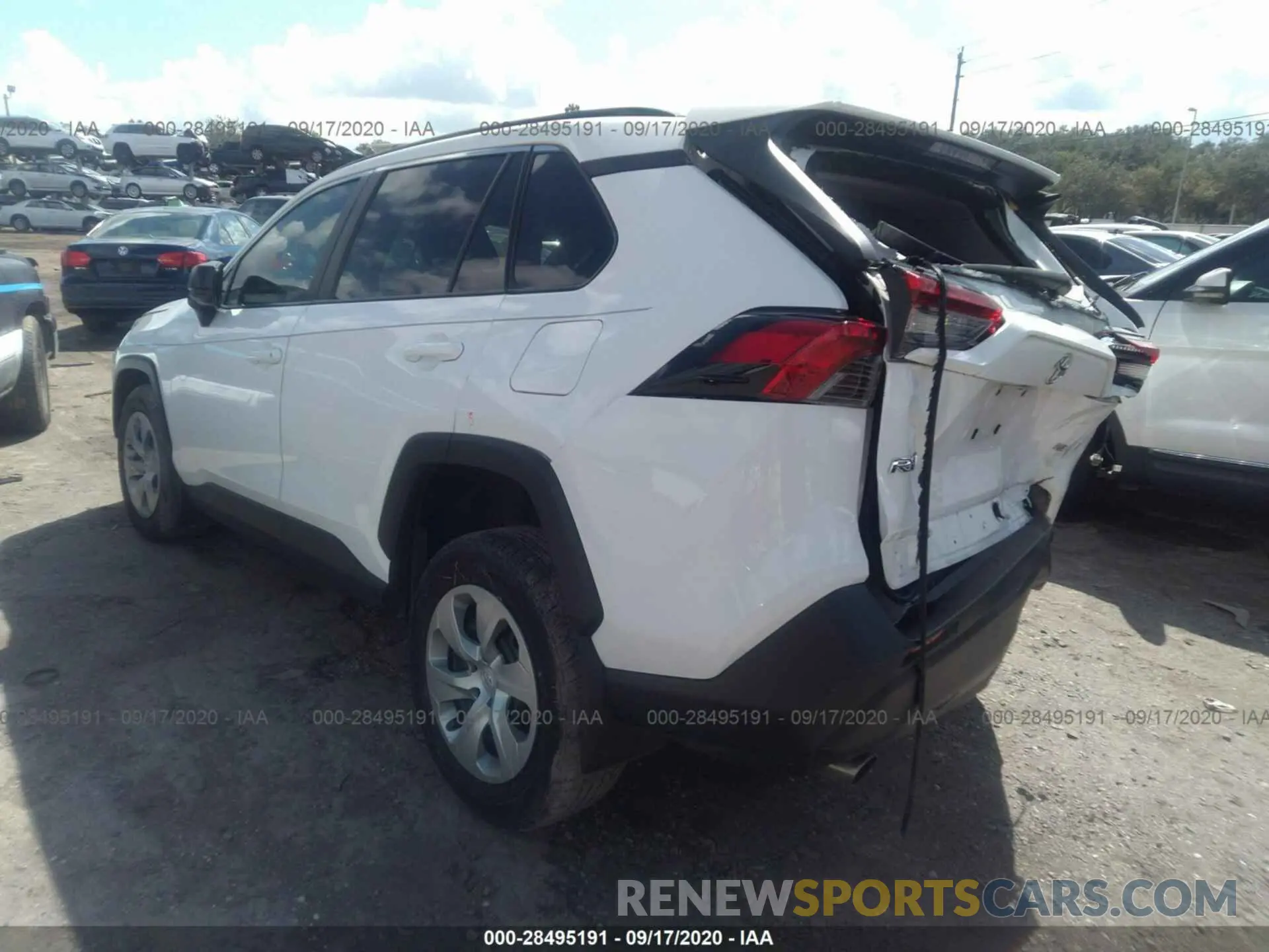 3 Photograph of a damaged car 2T3H1RFV4KW035260 TOYOTA RAV4 2019