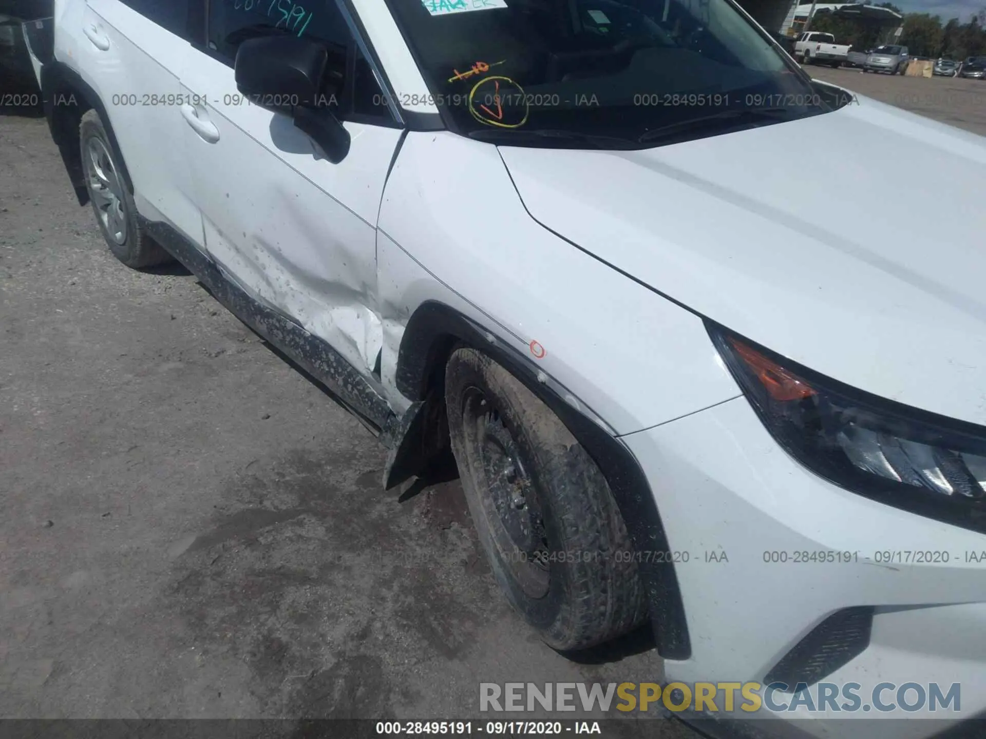 6 Photograph of a damaged car 2T3H1RFV4KW035260 TOYOTA RAV4 2019