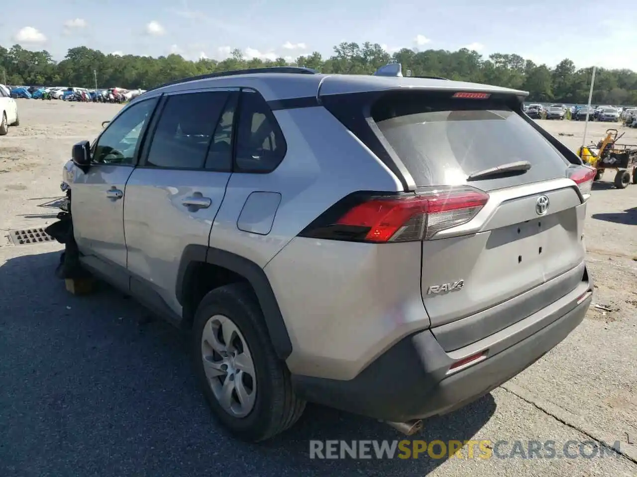 3 Photograph of a damaged car 2T3H1RFV4KW043374 TOYOTA RAV4 2019