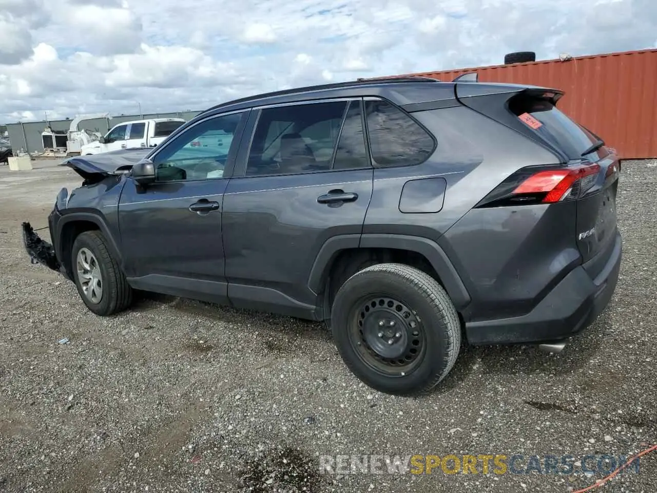 2 Photograph of a damaged car 2T3H1RFV4KW044220 TOYOTA RAV4 2019