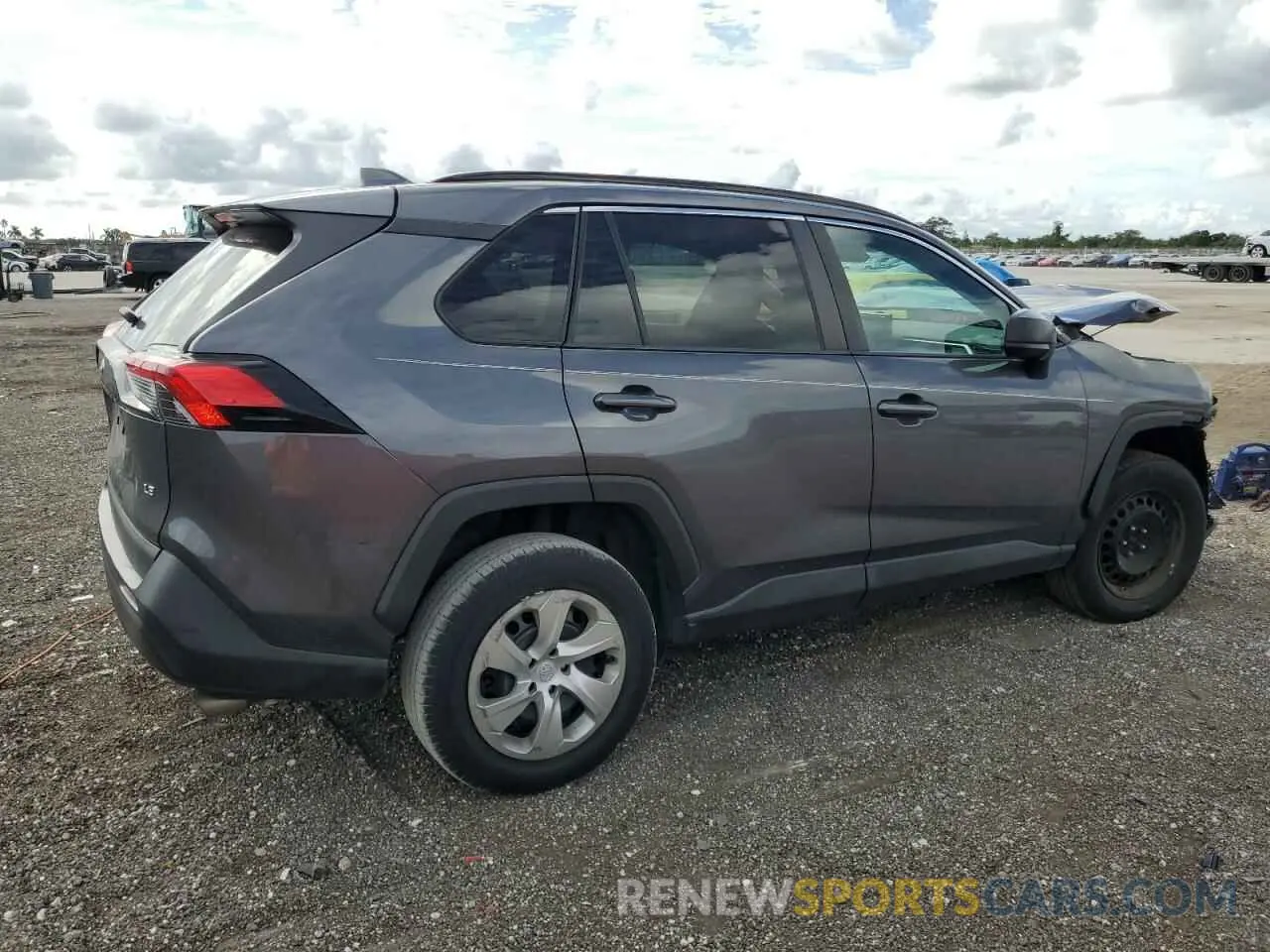 3 Photograph of a damaged car 2T3H1RFV4KW044220 TOYOTA RAV4 2019
