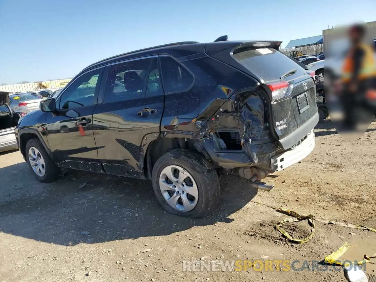 2 Photograph of a damaged car 2T3H1RFV5KC022308 TOYOTA RAV4 2019