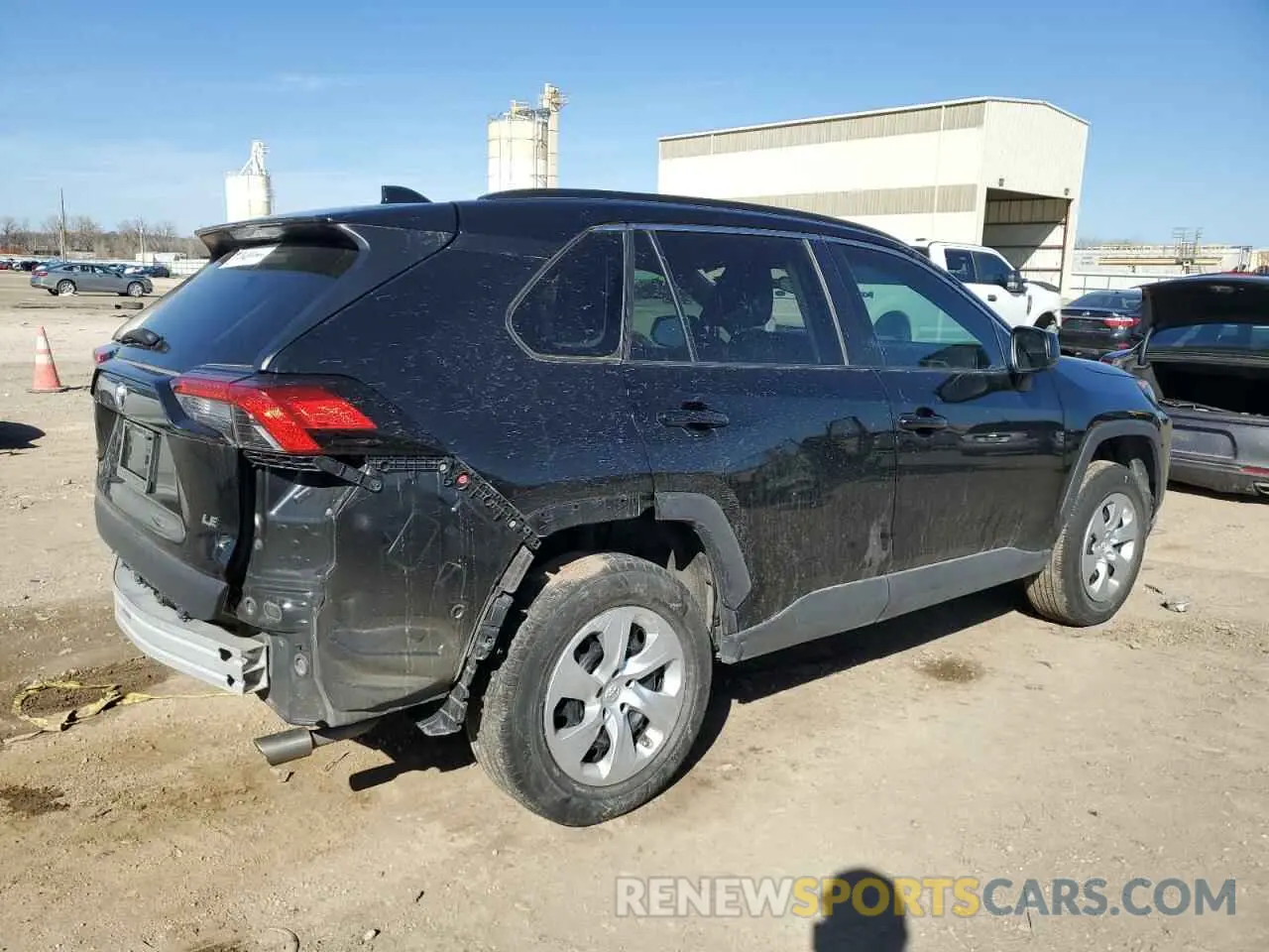 3 Photograph of a damaged car 2T3H1RFV5KC022308 TOYOTA RAV4 2019