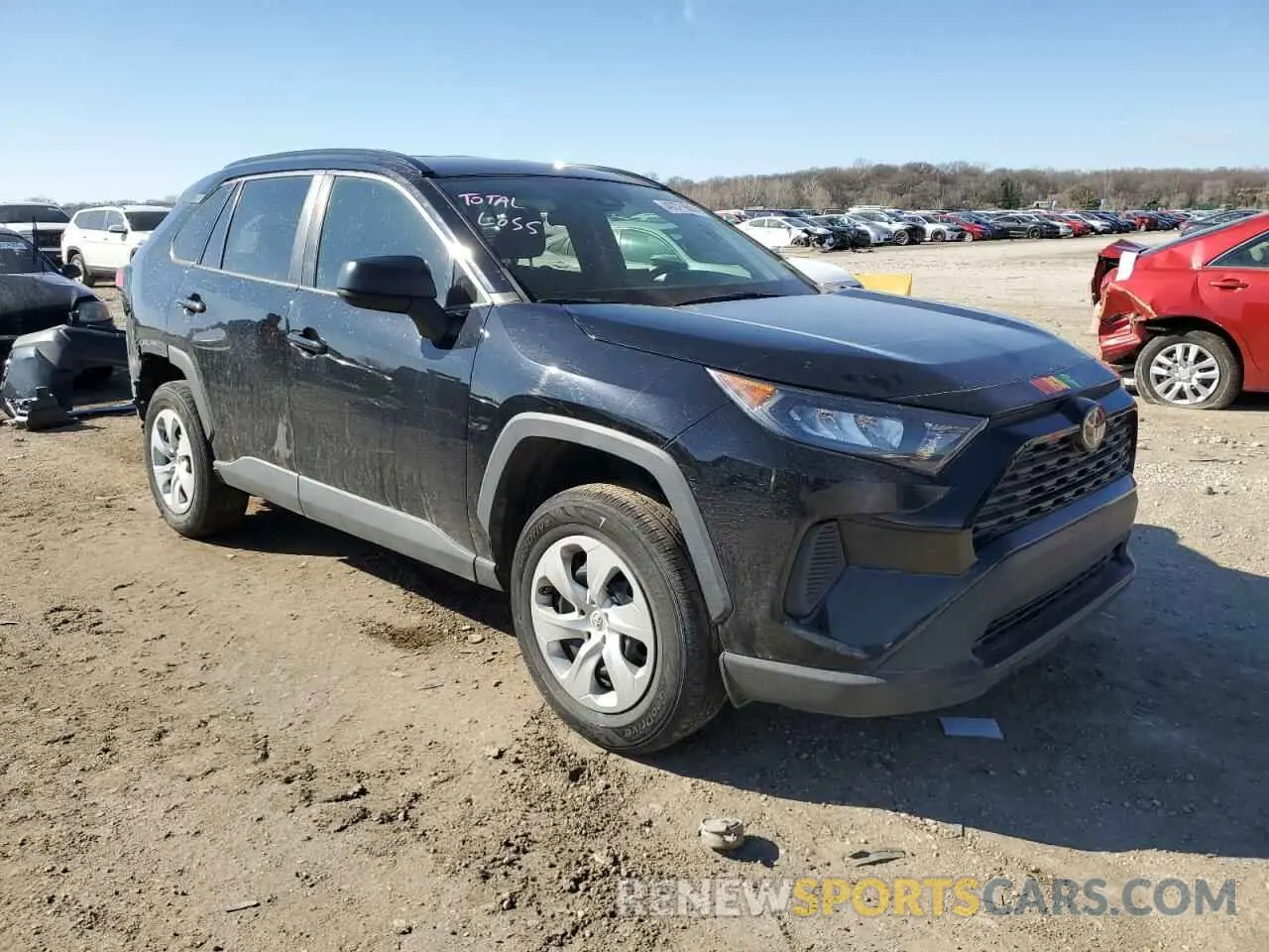 4 Photograph of a damaged car 2T3H1RFV5KC022308 TOYOTA RAV4 2019