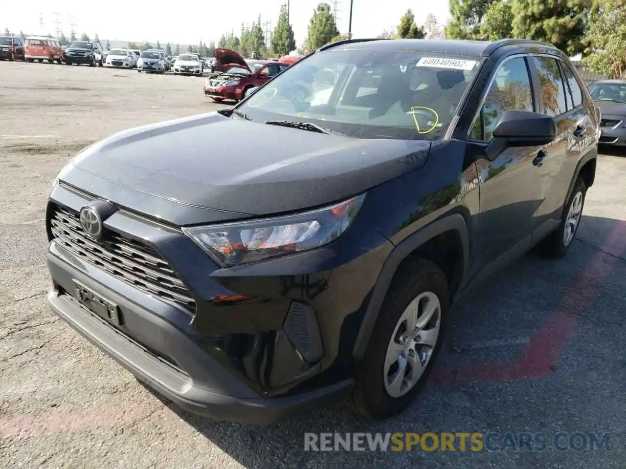 2 Photograph of a damaged car 2T3H1RFV5KW013039 TOYOTA RAV4 2019