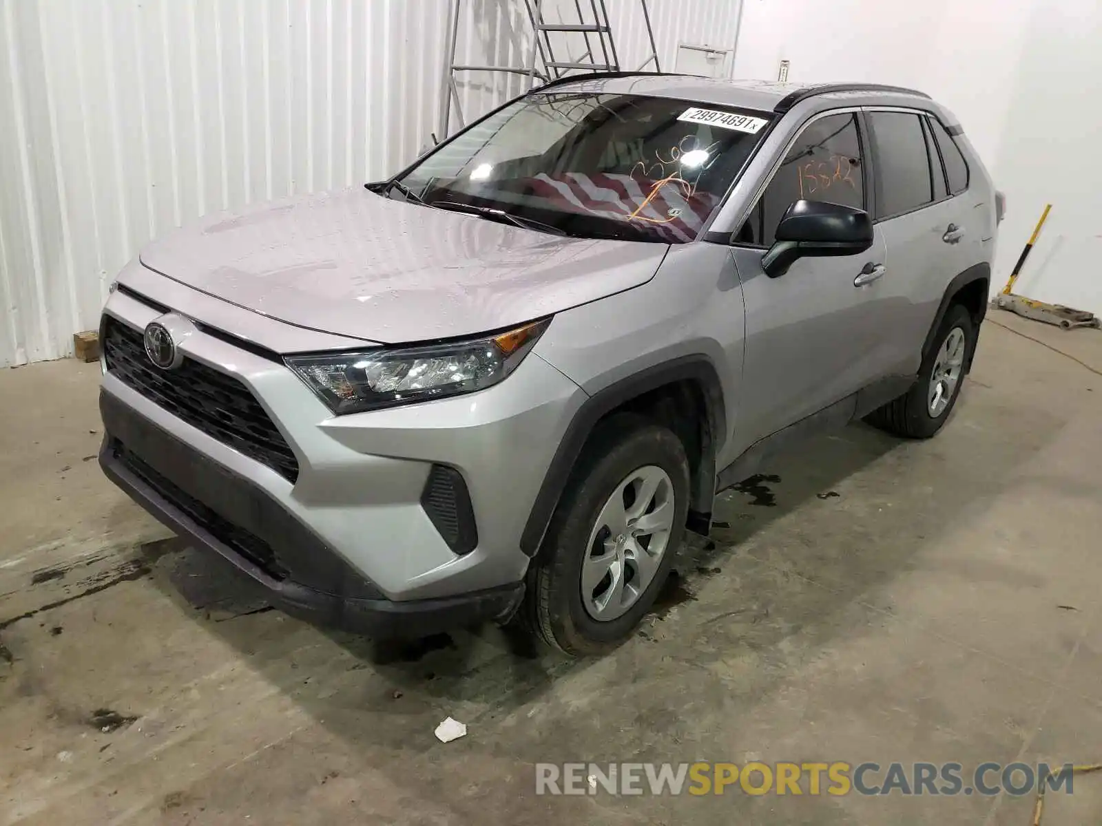 2 Photograph of a damaged car 2T3H1RFV5KW020086 TOYOTA RAV4 2019