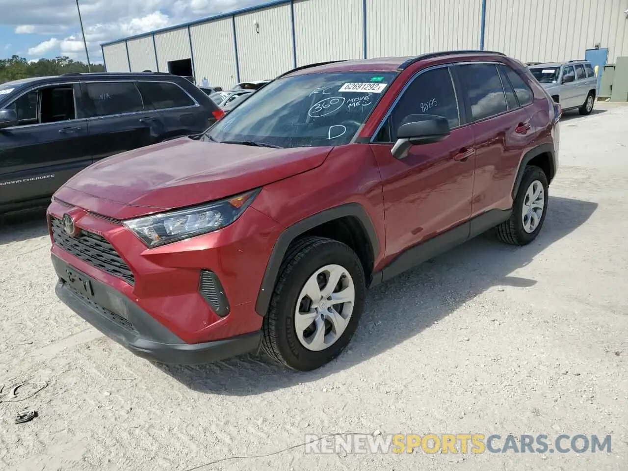 2 Photograph of a damaged car 2T3H1RFV5KW039205 TOYOTA RAV4 2019