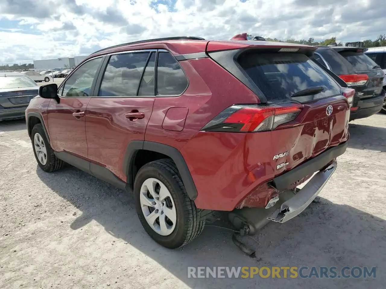3 Photograph of a damaged car 2T3H1RFV5KW039205 TOYOTA RAV4 2019