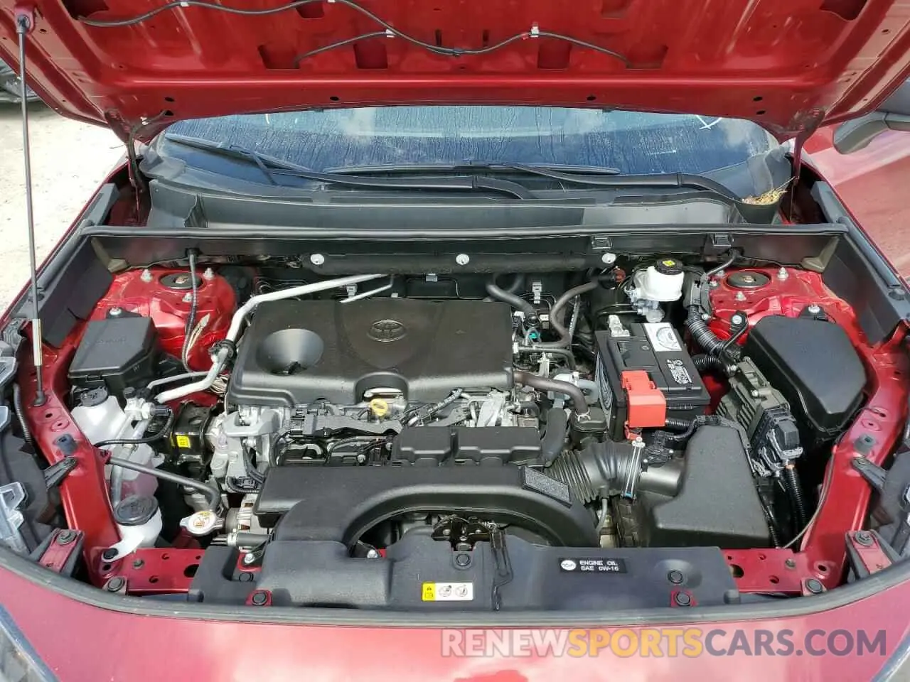 7 Photograph of a damaged car 2T3H1RFV5KW039205 TOYOTA RAV4 2019