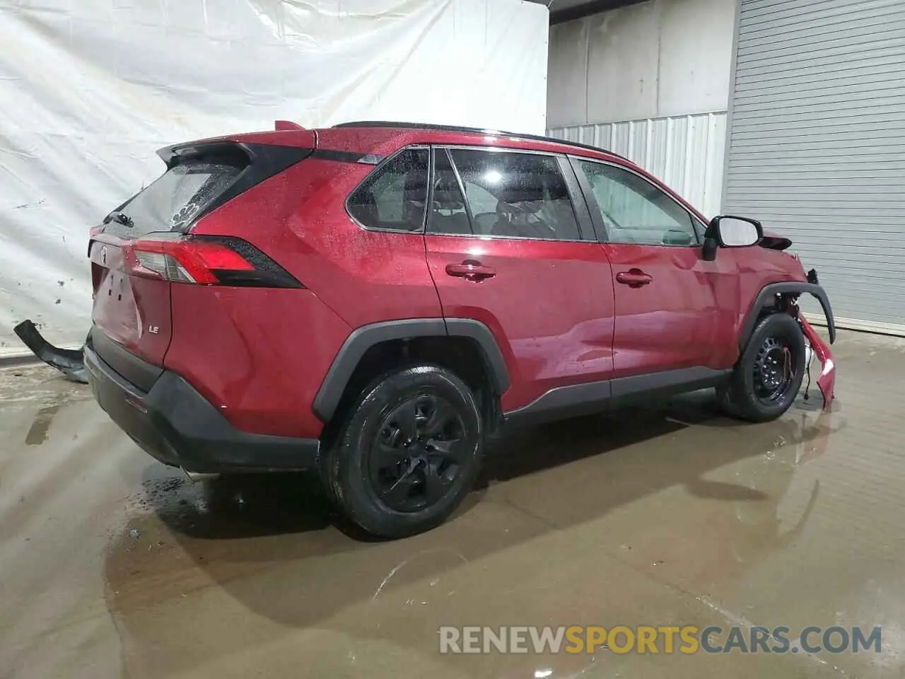 3 Photograph of a damaged car 2T3H1RFV5KW055355 TOYOTA RAV4 2019