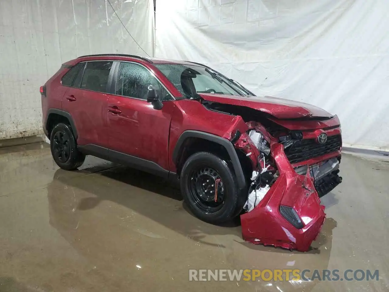 4 Photograph of a damaged car 2T3H1RFV5KW055355 TOYOTA RAV4 2019