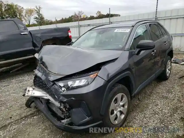 2 Photograph of a damaged car 2T3H1RFV6KC001225 TOYOTA RAV4 2019