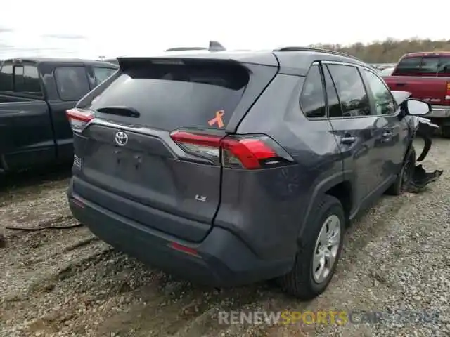 4 Photograph of a damaged car 2T3H1RFV6KC001225 TOYOTA RAV4 2019