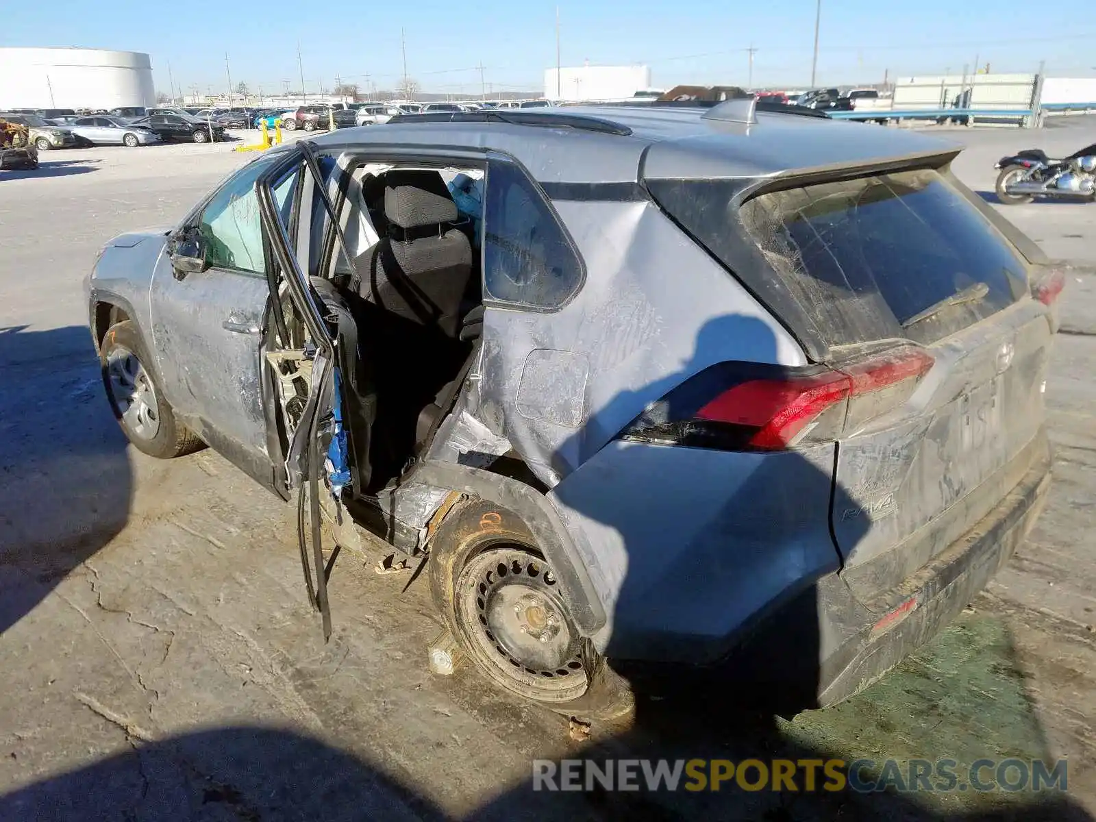 3 Photograph of a damaged car 2T3H1RFV6KC001774 TOYOTA RAV4 2019