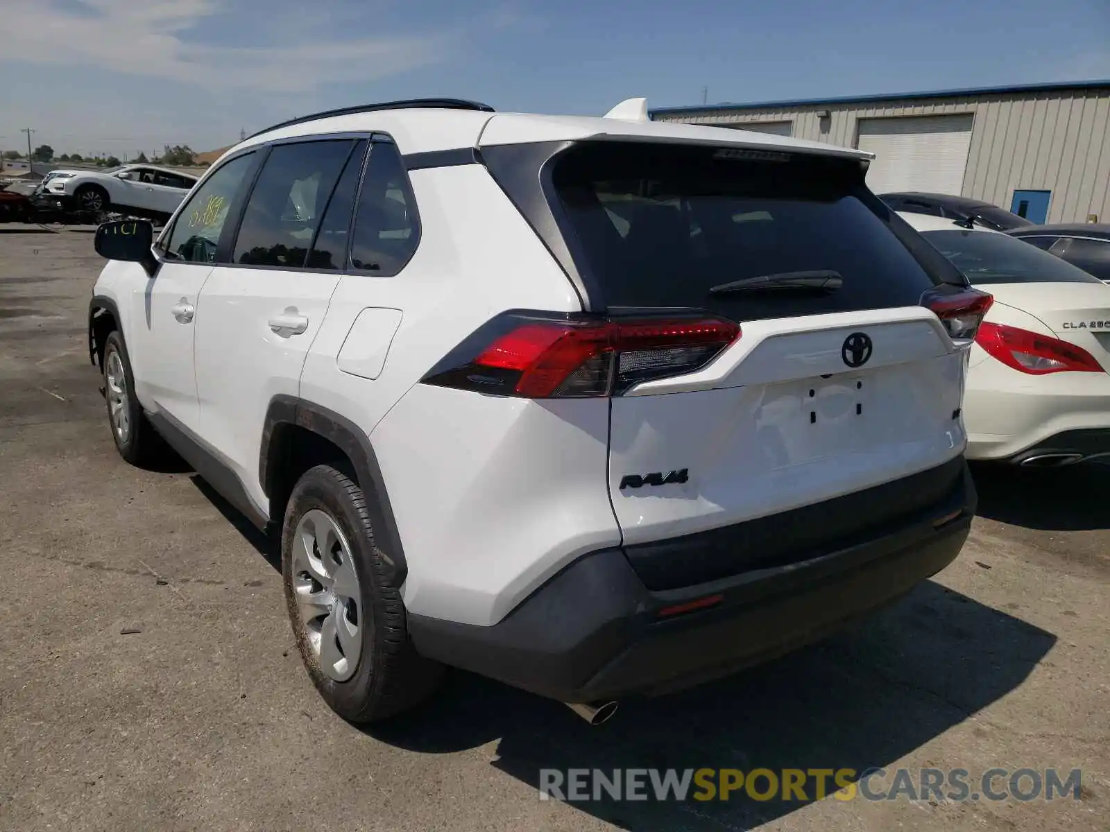 3 Photograph of a damaged car 2T3H1RFV6KC006456 TOYOTA RAV4 2019