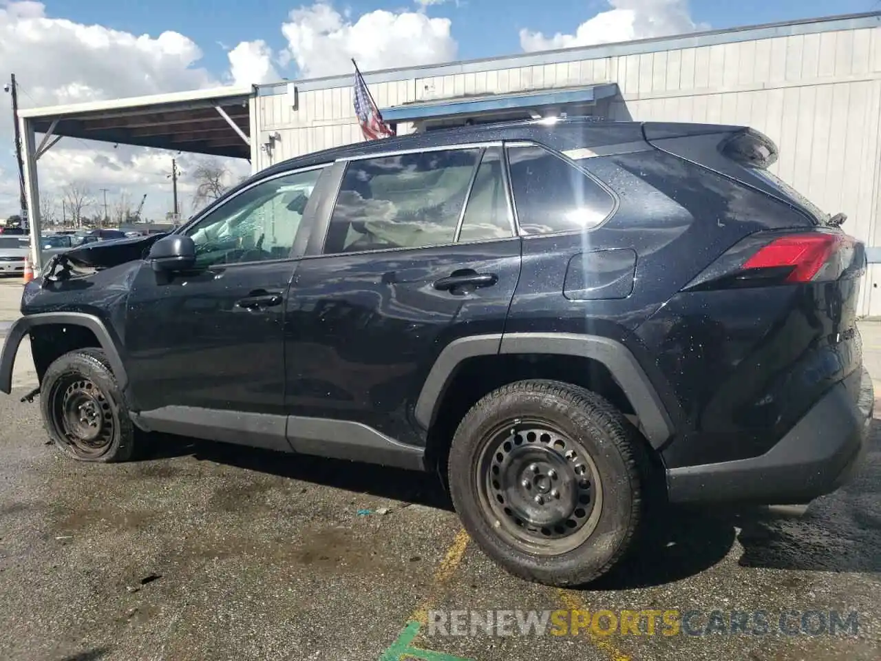 2 Photograph of a damaged car 2T3H1RFV6KC009180 TOYOTA RAV4 2019