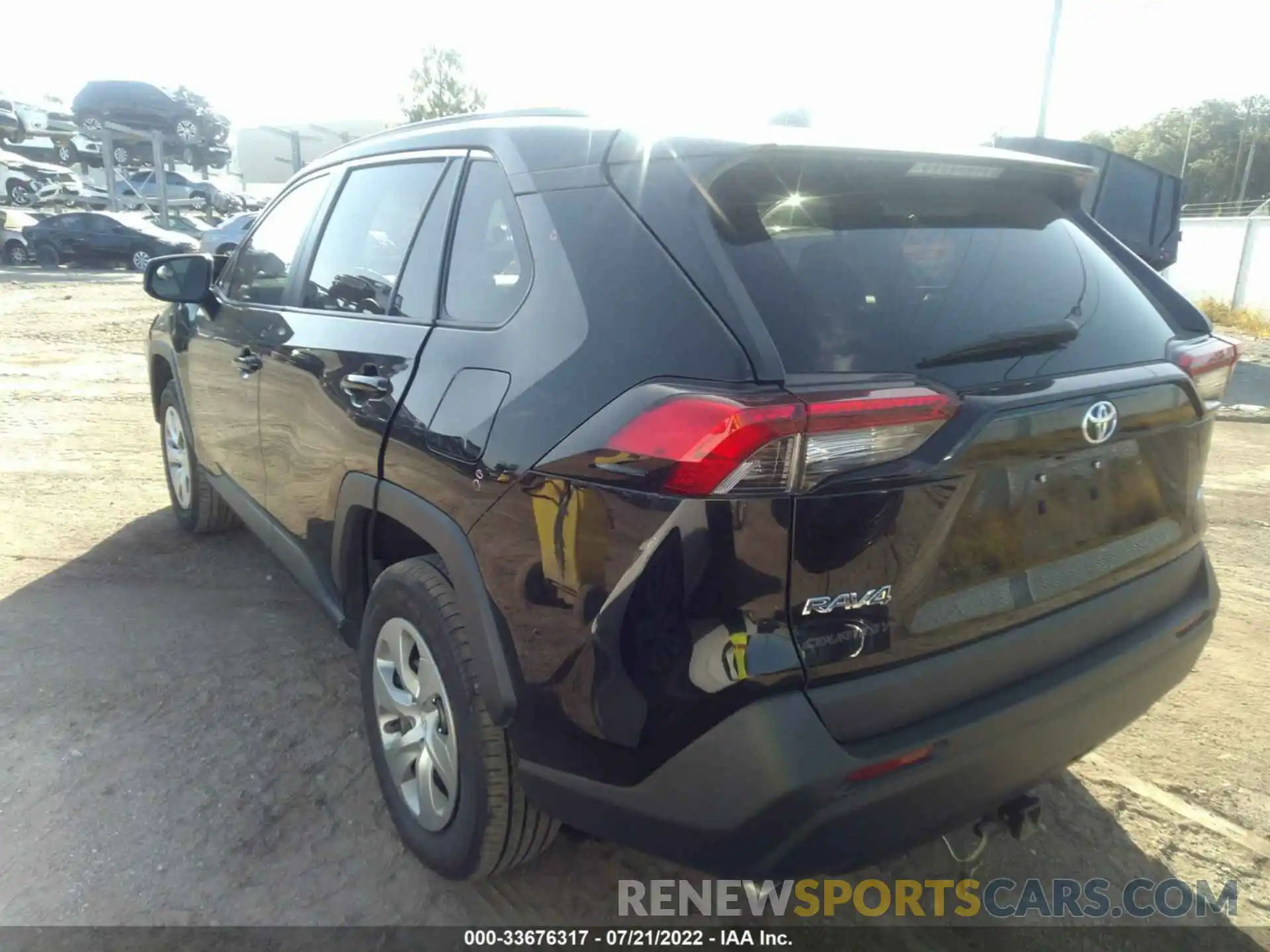 3 Photograph of a damaged car 2T3H1RFV6KC014007 TOYOTA RAV4 2019