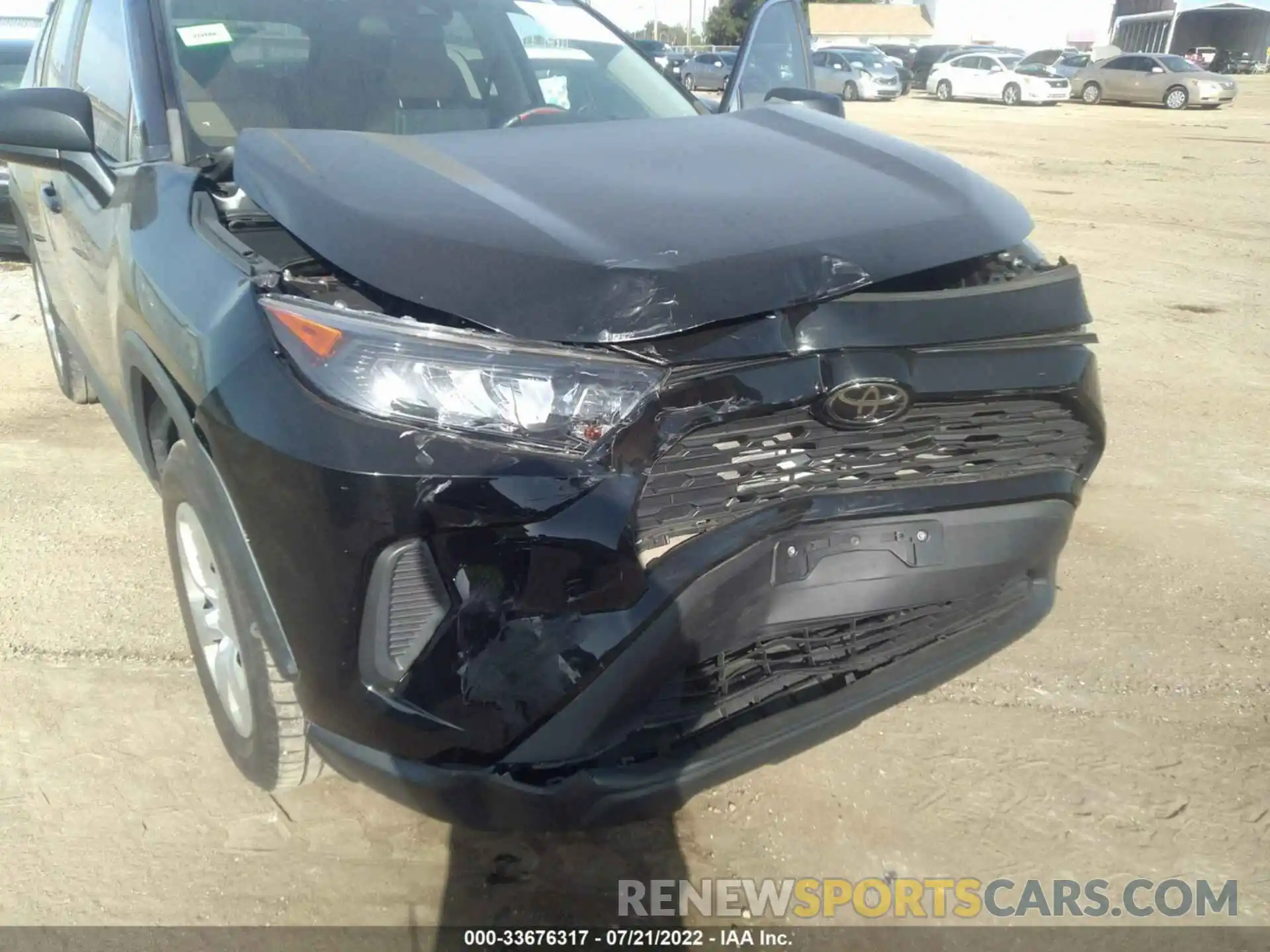 6 Photograph of a damaged car 2T3H1RFV6KC014007 TOYOTA RAV4 2019