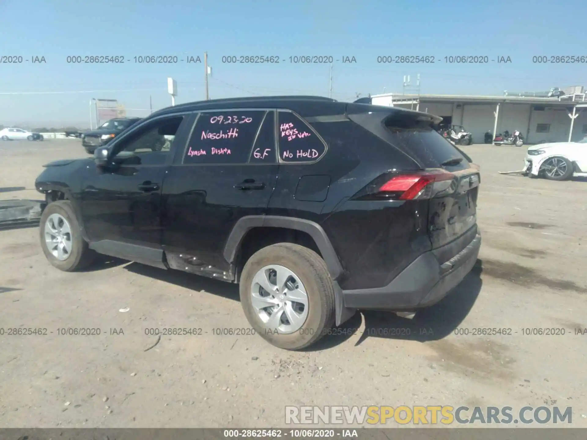 3 Photograph of a damaged car 2T3H1RFV6KC017845 TOYOTA RAV4 2019