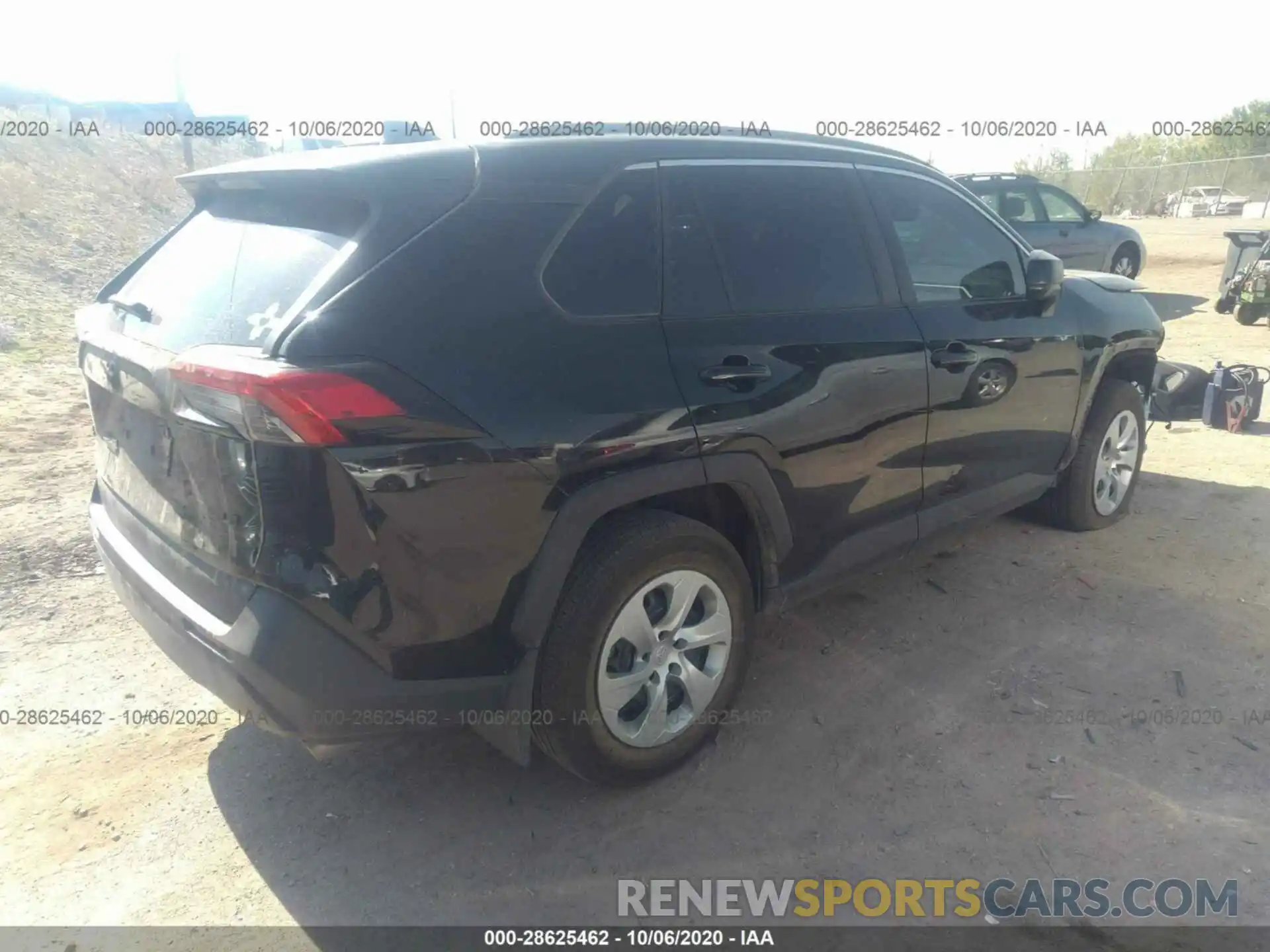 4 Photograph of a damaged car 2T3H1RFV6KC017845 TOYOTA RAV4 2019