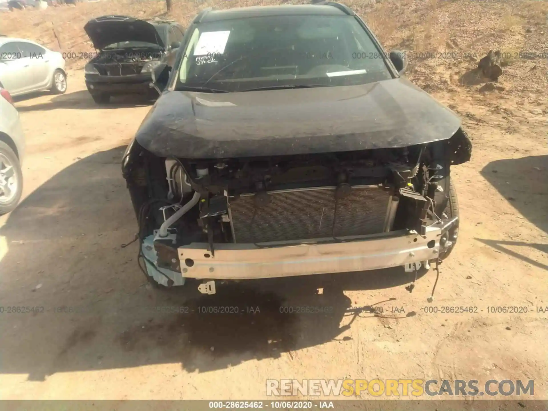 6 Photograph of a damaged car 2T3H1RFV6KC017845 TOYOTA RAV4 2019