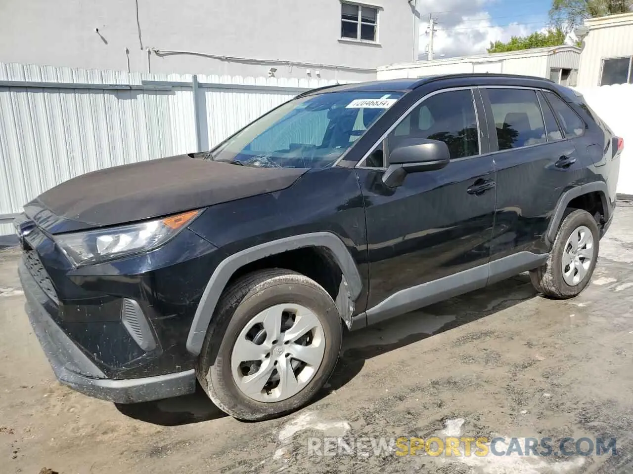 1 Photograph of a damaged car 2T3H1RFV6KC018512 TOYOTA RAV4 2019