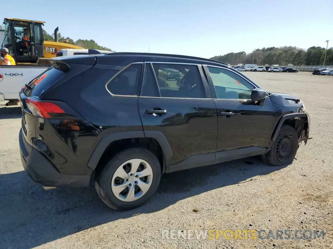 3 Photograph of a damaged car 2T3H1RFV6KC020390 TOYOTA RAV4 2019