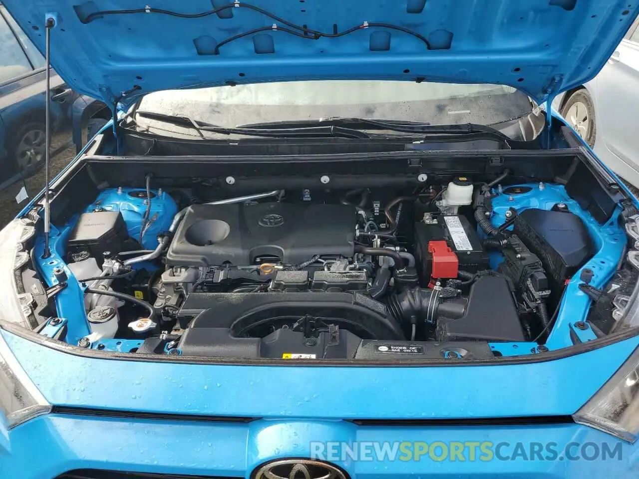 7 Photograph of a damaged car 2T3H1RFV6KW004558 TOYOTA RAV4 2019