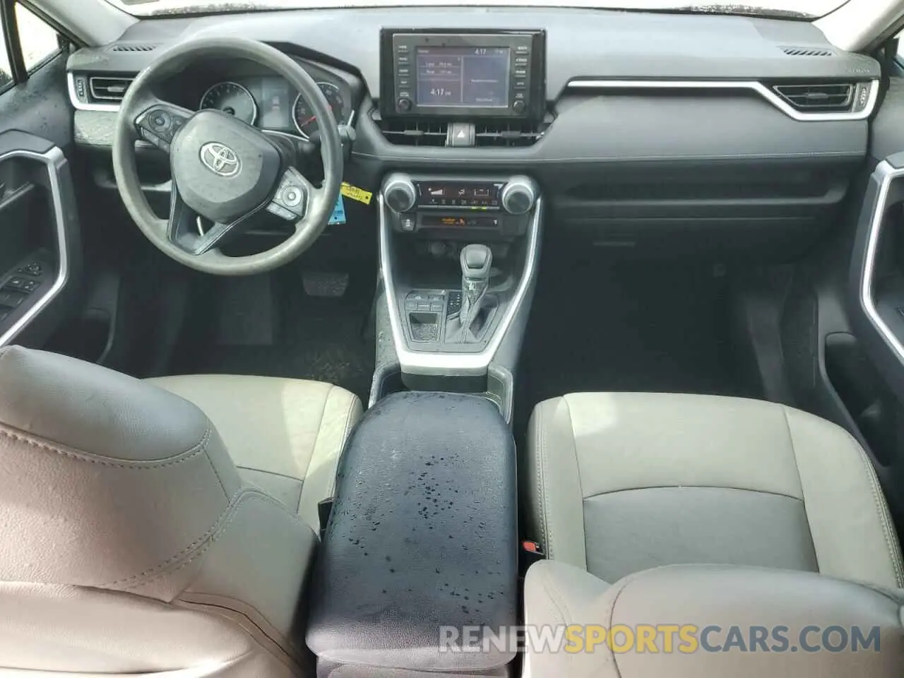 8 Photograph of a damaged car 2T3H1RFV6KW006519 TOYOTA RAV4 2019