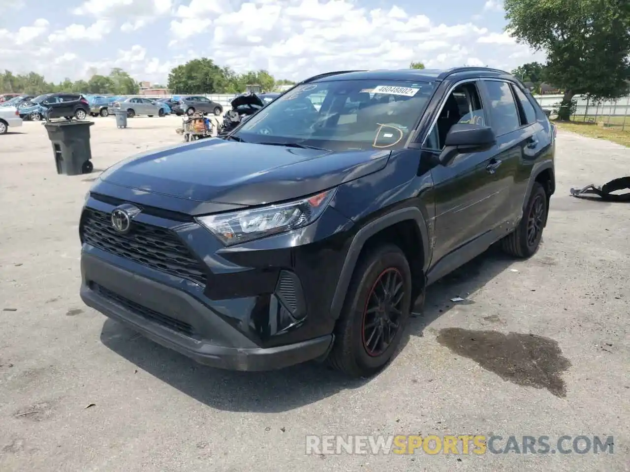 2 Photograph of a damaged car 2T3H1RFV6KW026205 TOYOTA RAV4 2019