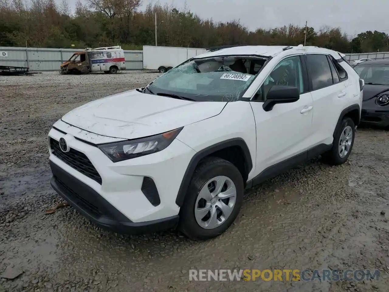 2 Photograph of a damaged car 2T3H1RFV6KW039665 TOYOTA RAV4 2019