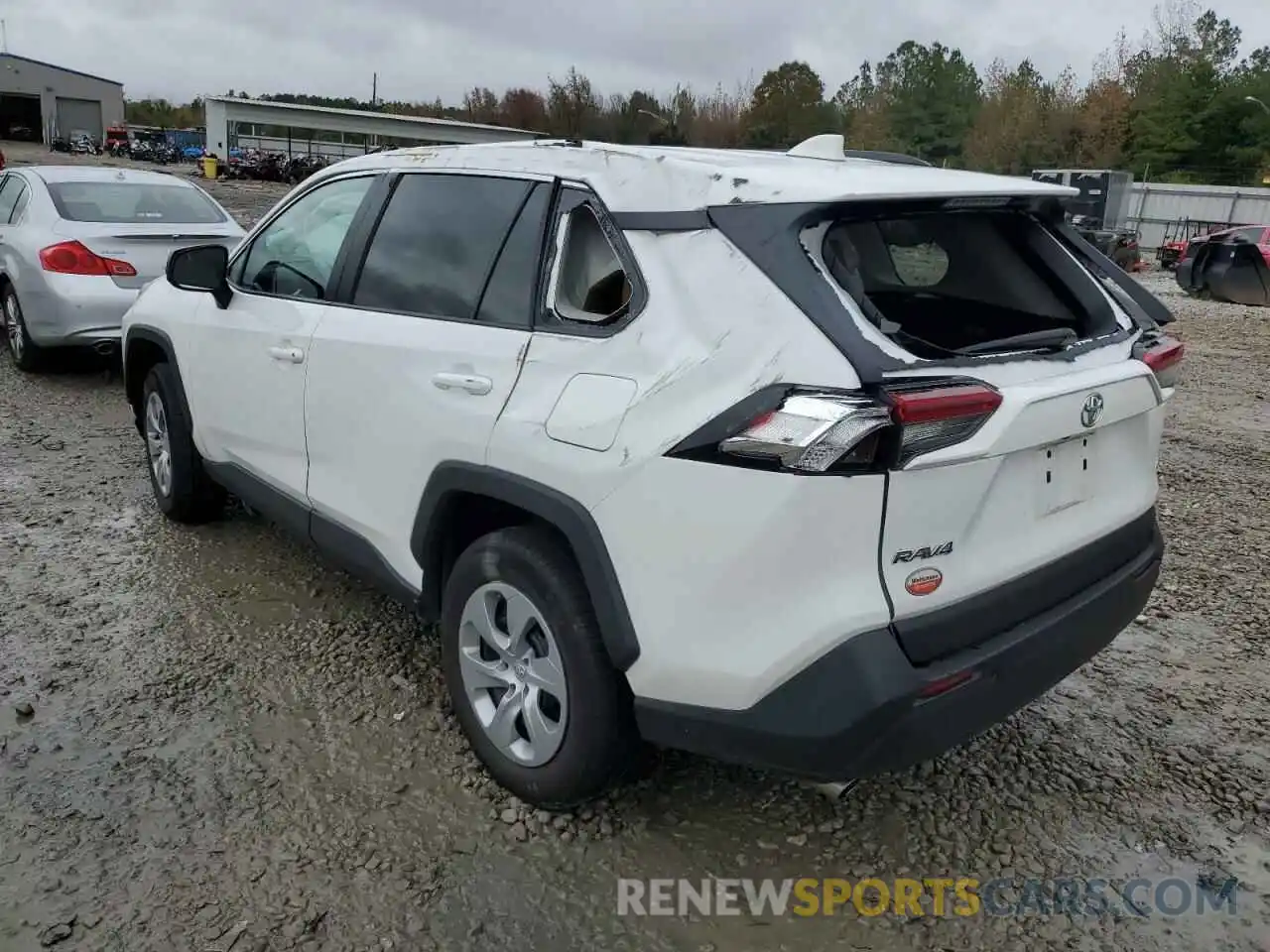 3 Photograph of a damaged car 2T3H1RFV6KW039665 TOYOTA RAV4 2019