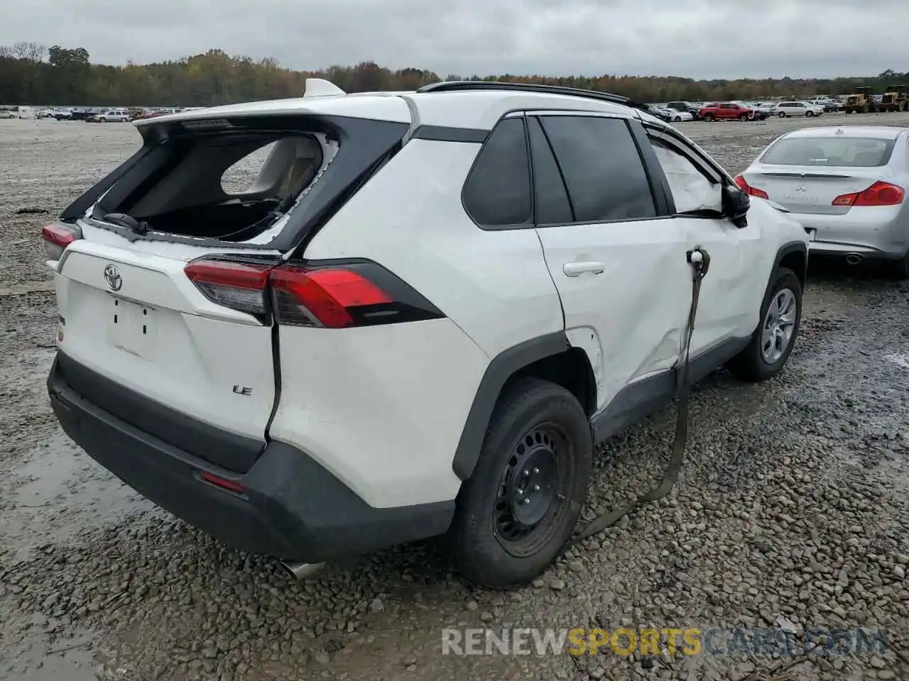 4 Photograph of a damaged car 2T3H1RFV6KW039665 TOYOTA RAV4 2019