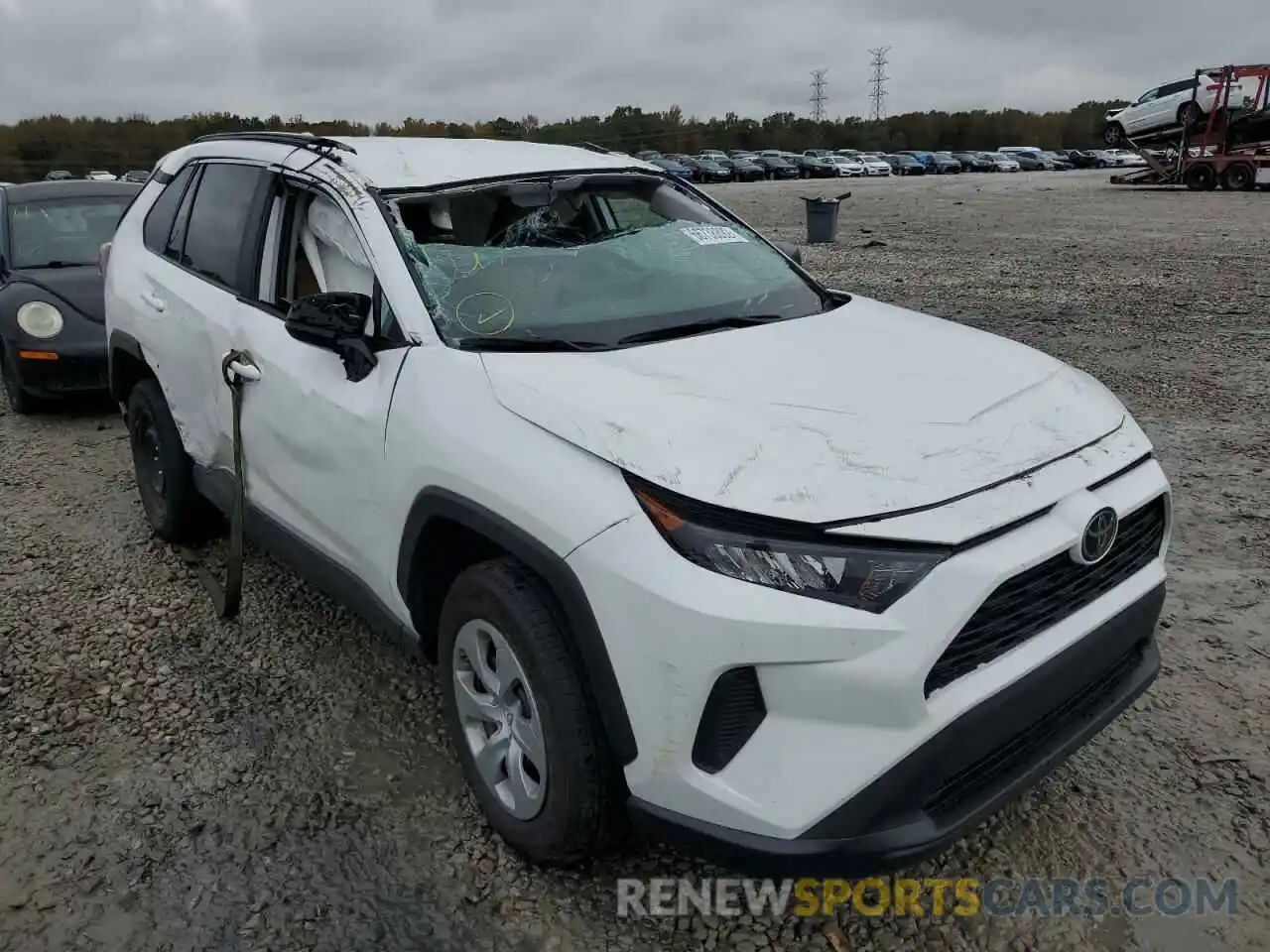 9 Photograph of a damaged car 2T3H1RFV6KW039665 TOYOTA RAV4 2019