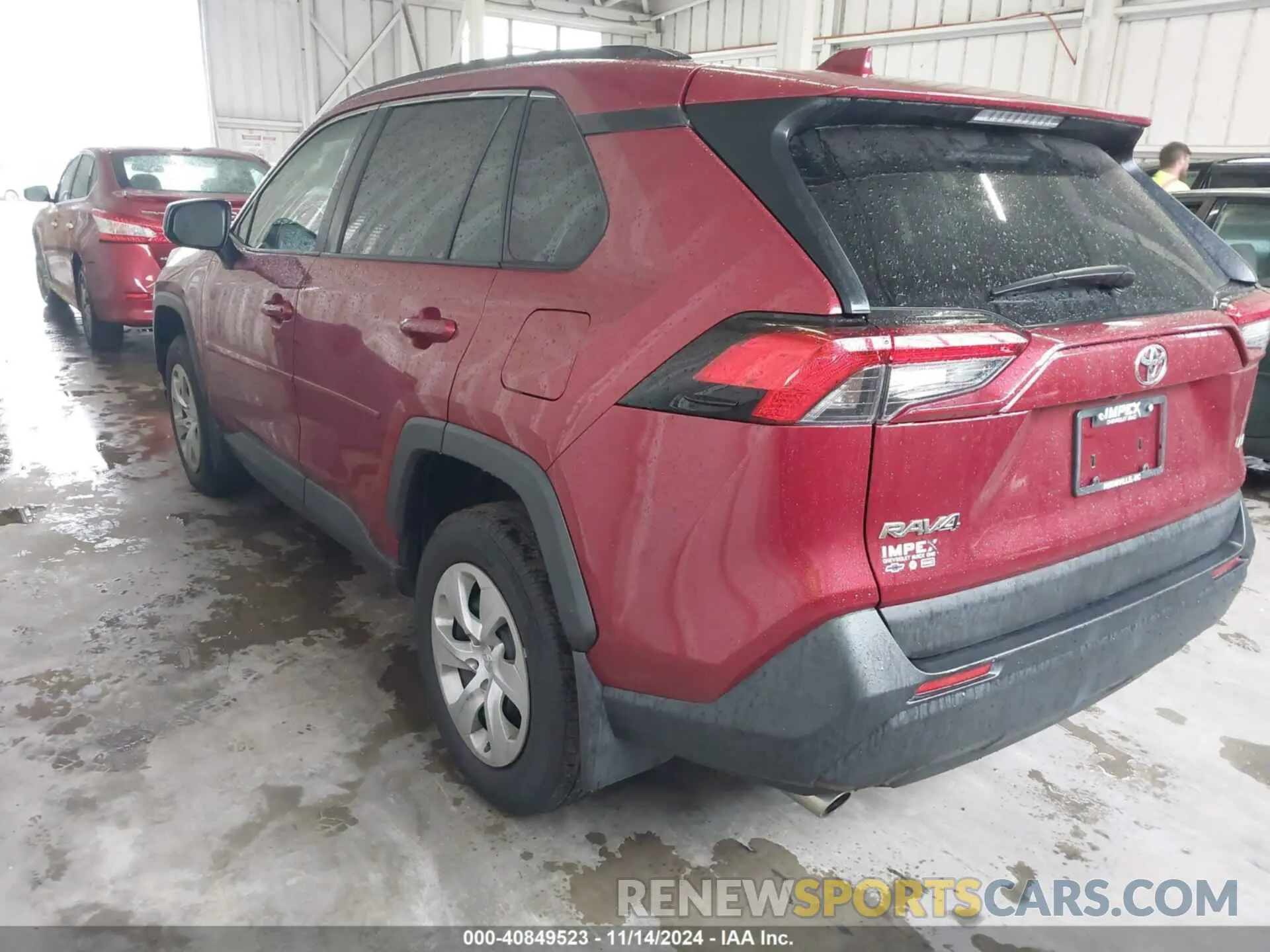 3 Photograph of a damaged car 2T3H1RFV6KW046955 TOYOTA RAV4 2019