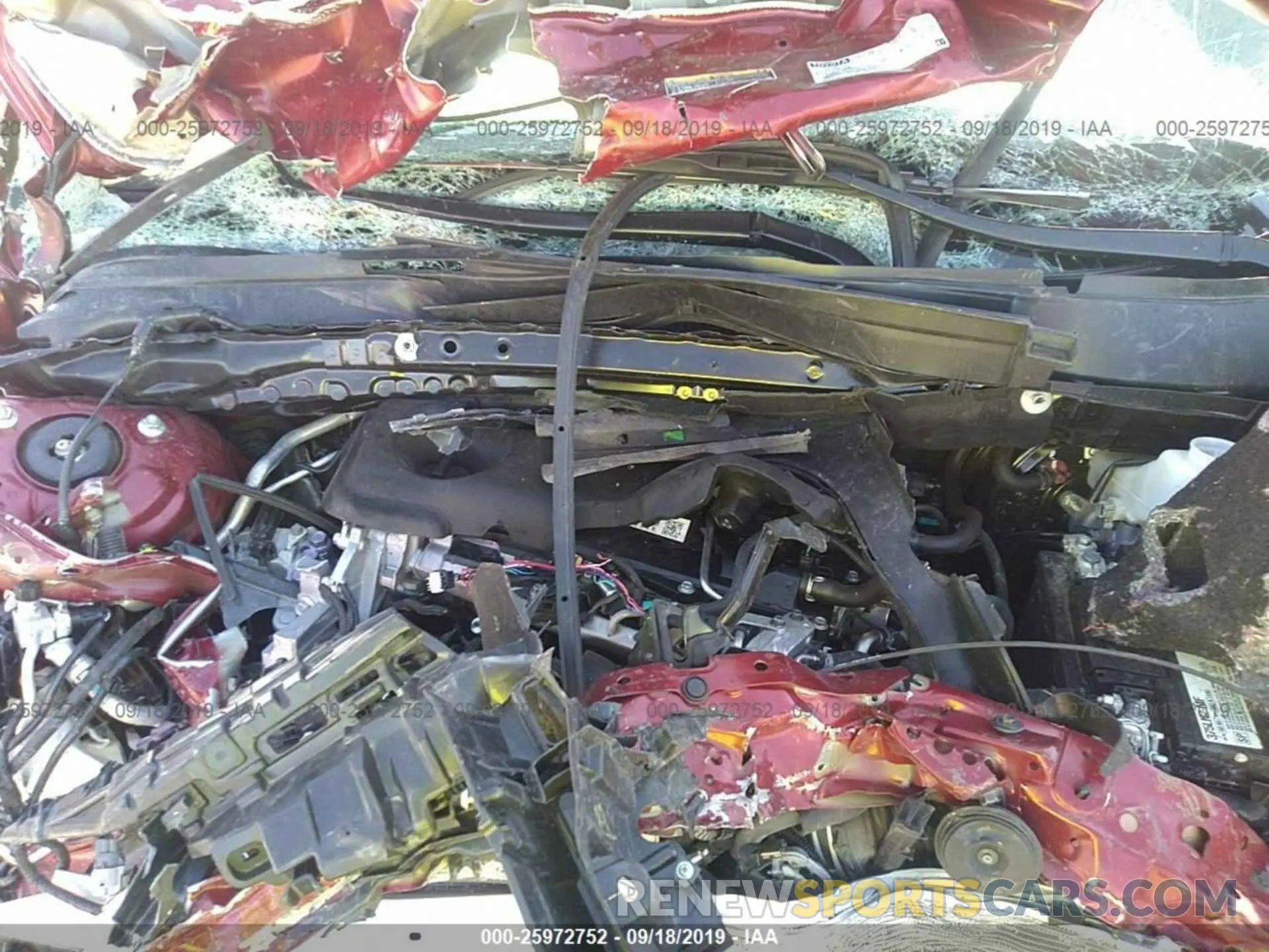 10 Photograph of a damaged car 2T3H1RFV7KC004652 TOYOTA RAV4 2019