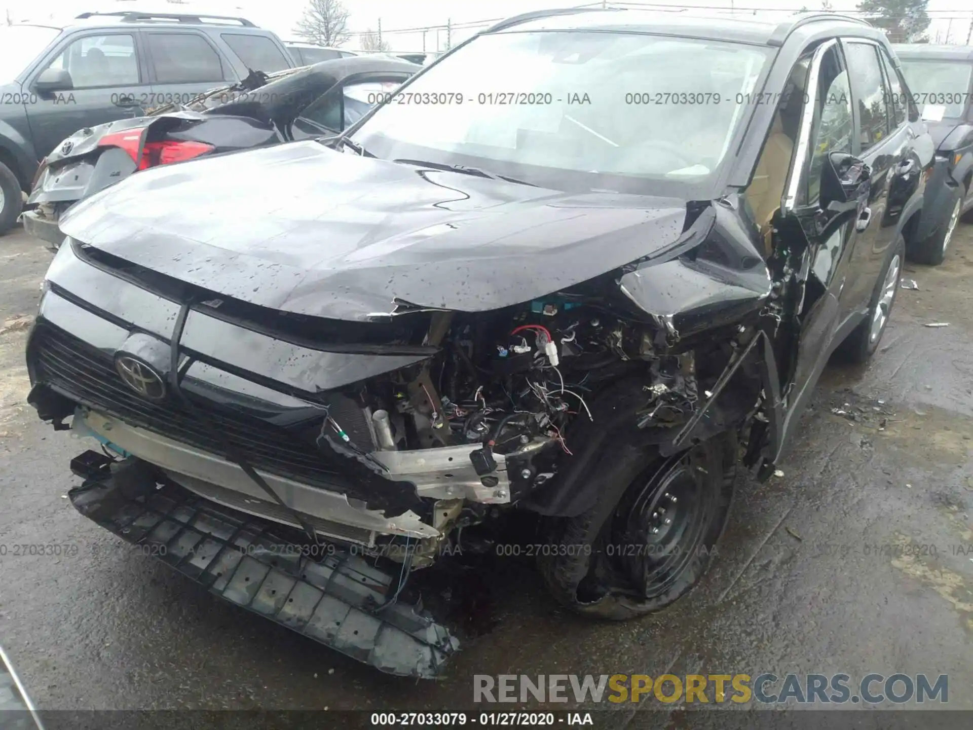 6 Photograph of a damaged car 2T3H1RFV7KC006417 TOYOTA RAV4 2019